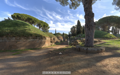 Virtual tour of the Necropolis of  Banditaccia