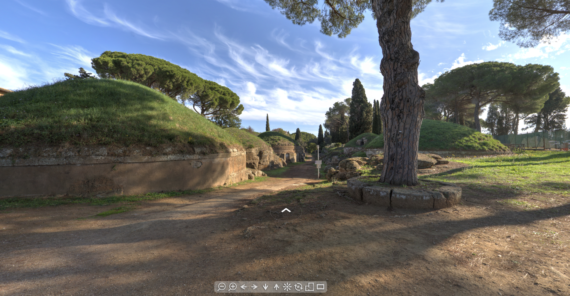 Tour virtuale della Necropoli della Banditaccia